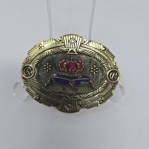 VINTAGE‎ ADVERTISING CROWN ROYAL BELT BUCKLE
